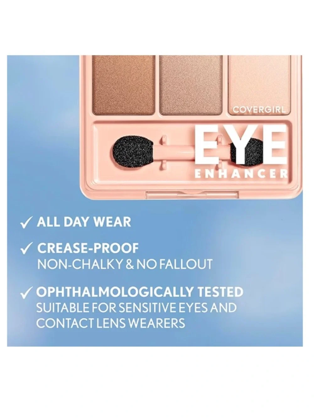 CoverGirl Eye Enhancers 4-Kit Eye Shadow Palette (NWT) (#280 Natural Nudes)